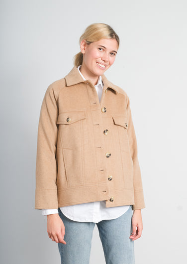 SLF Maddy wool jacket in tigers eye