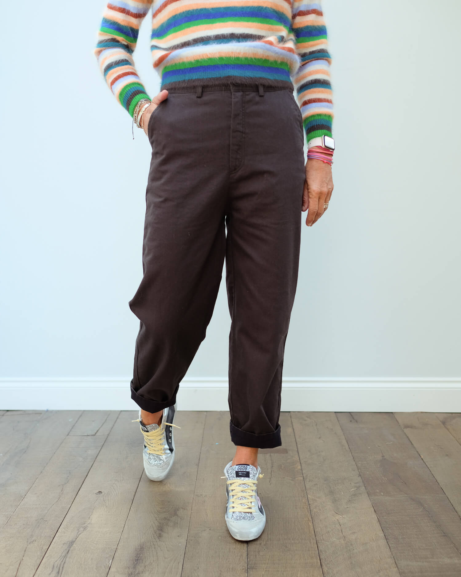 BR Pollock trousers in pirate