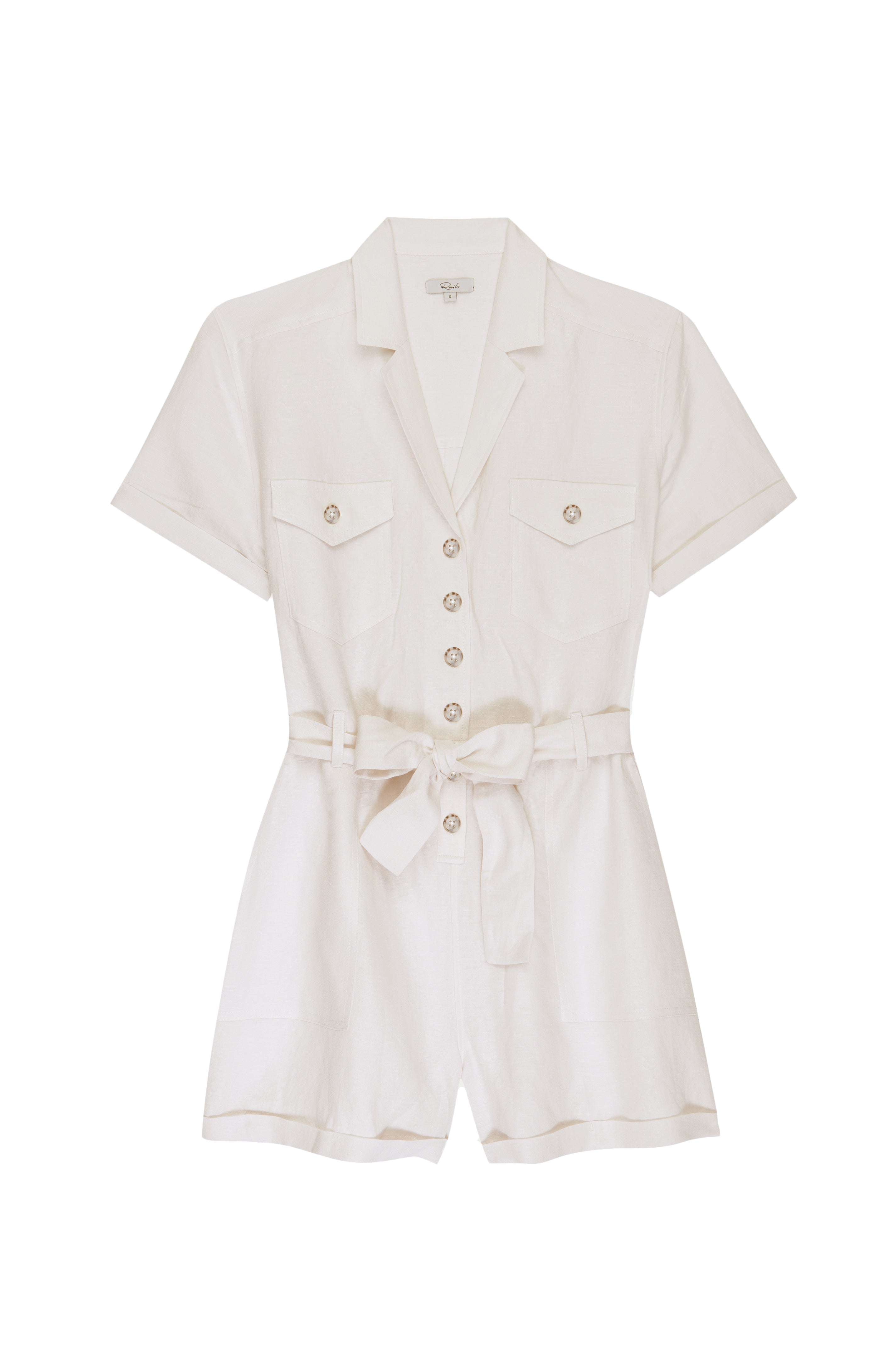 RAILS Georgie Playsuit in Stone