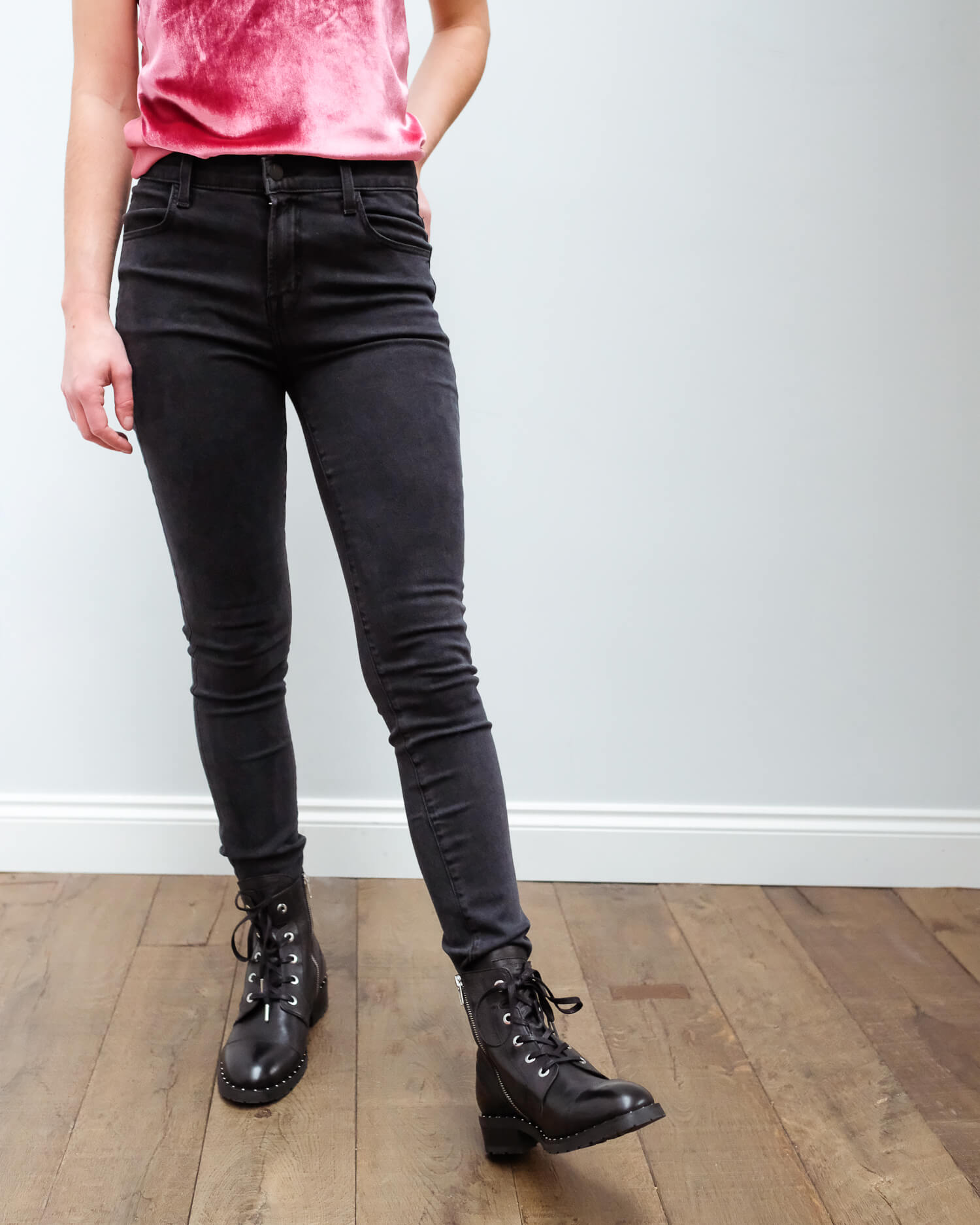 JB Maria High Rise Skinny Jeans in Bellatrix