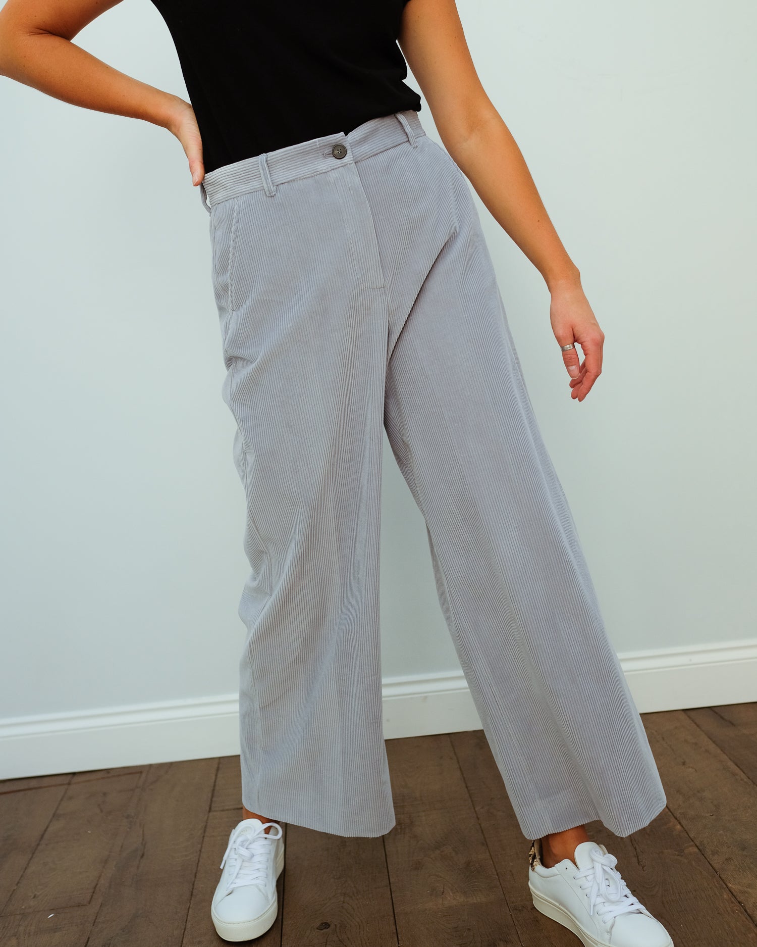 MM Tobia trousers in acqua marina