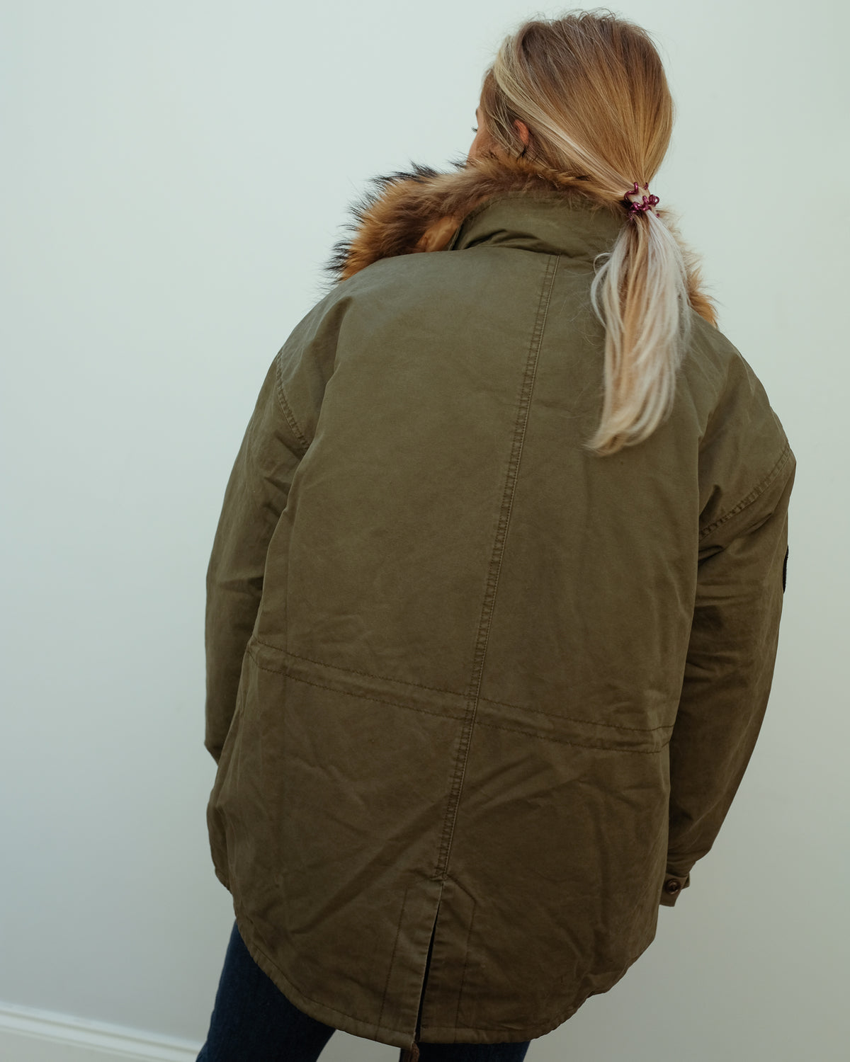 FIVE 134 Alma parka in ivy green