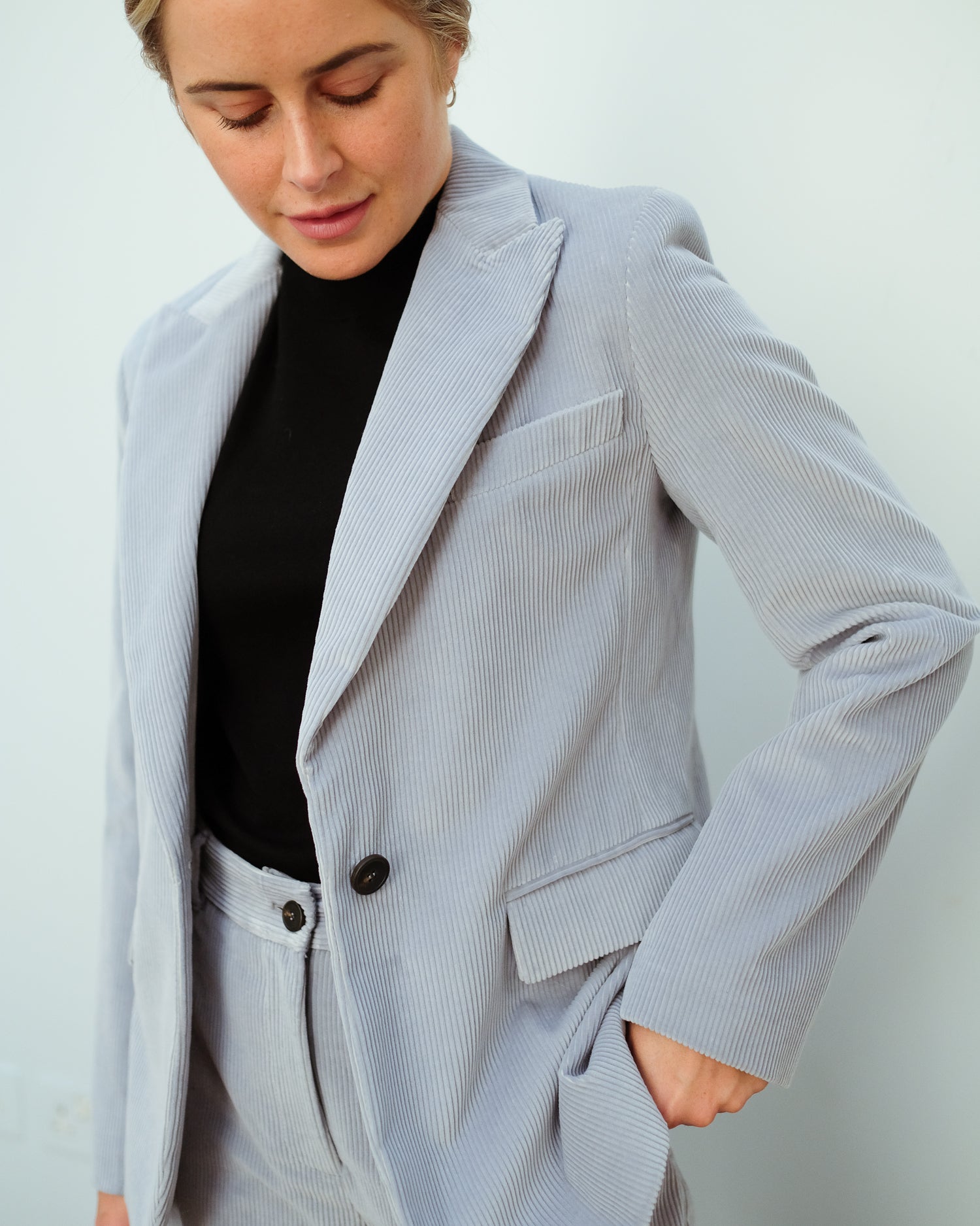 MM Elia jacket in acqua marina