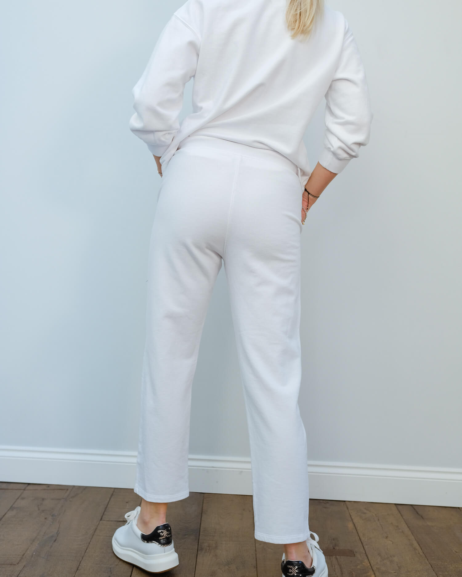 V Bessy trousers in white