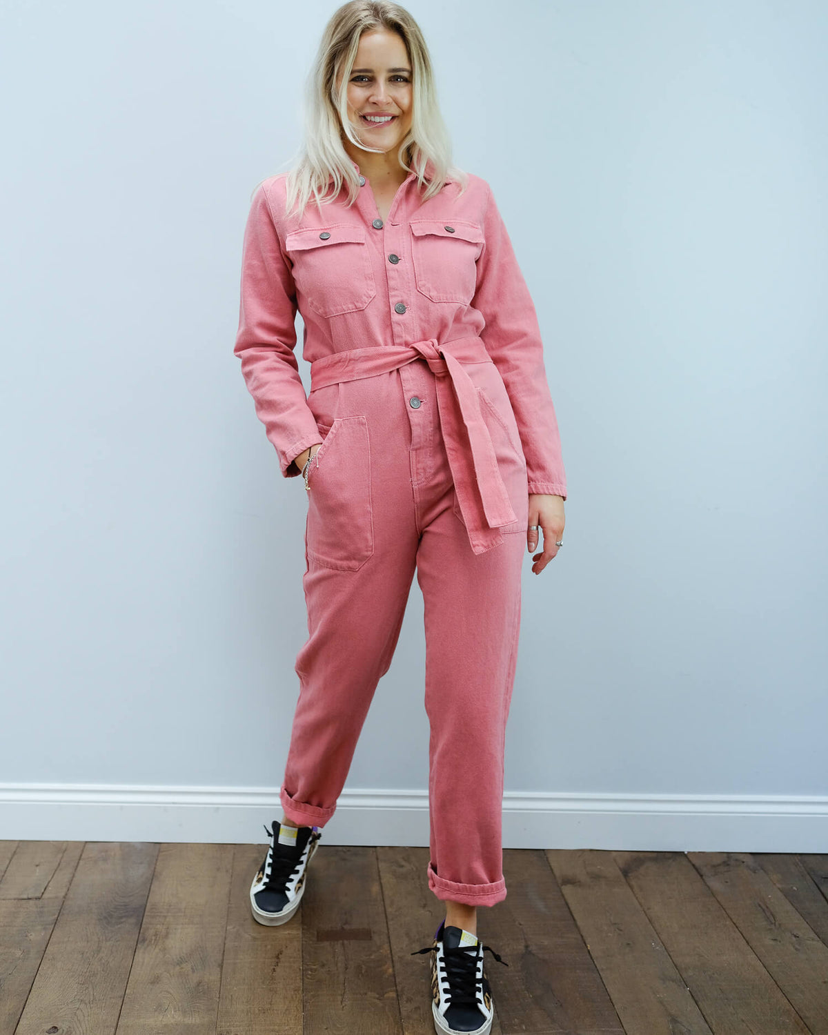 AV TINE174 Jumpsuit in lychee