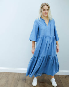 You added <b><u>SLF Joy ankle dress in blue</u></b> to your cart.