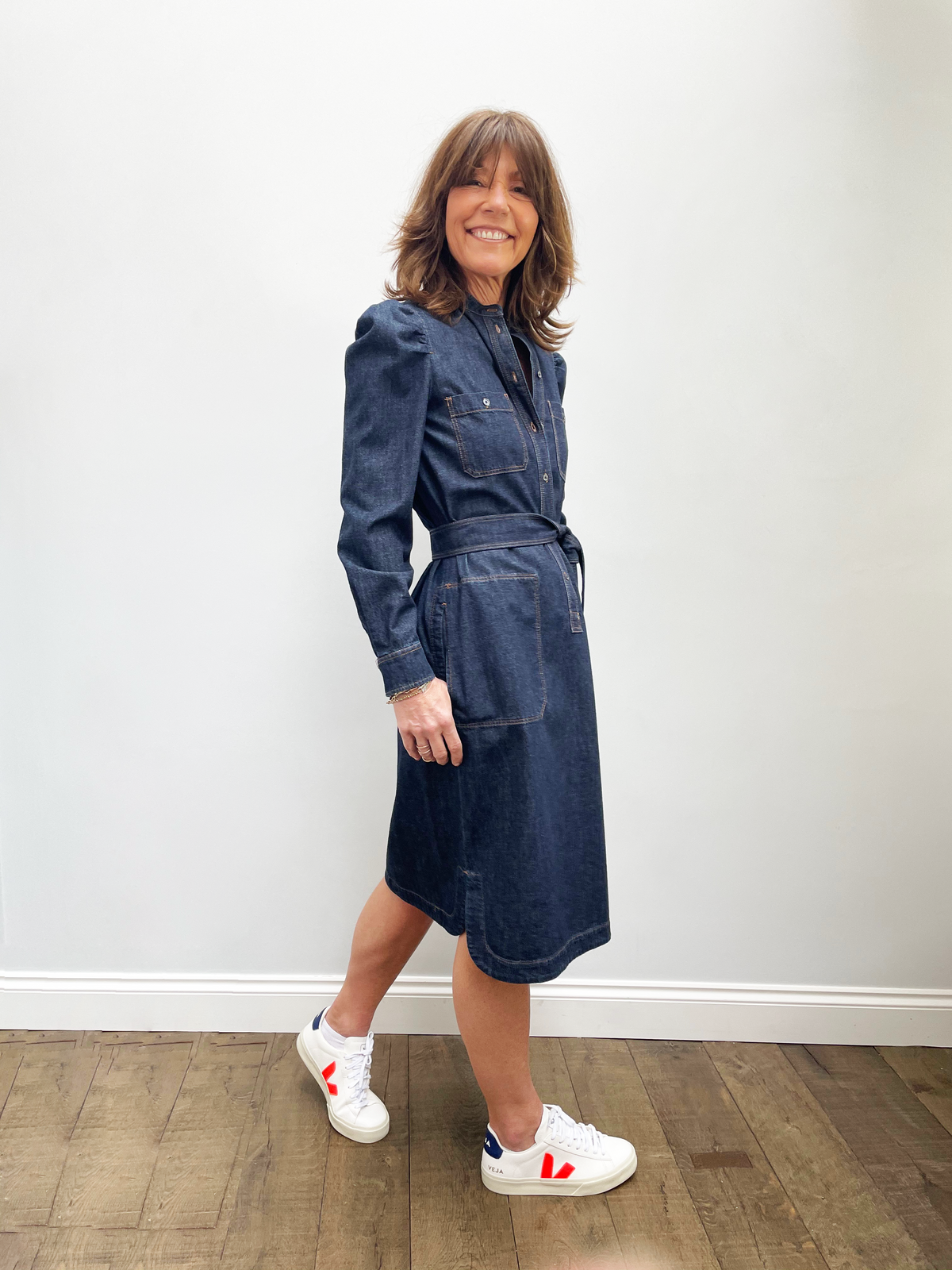 MM Brama Dress in Denim