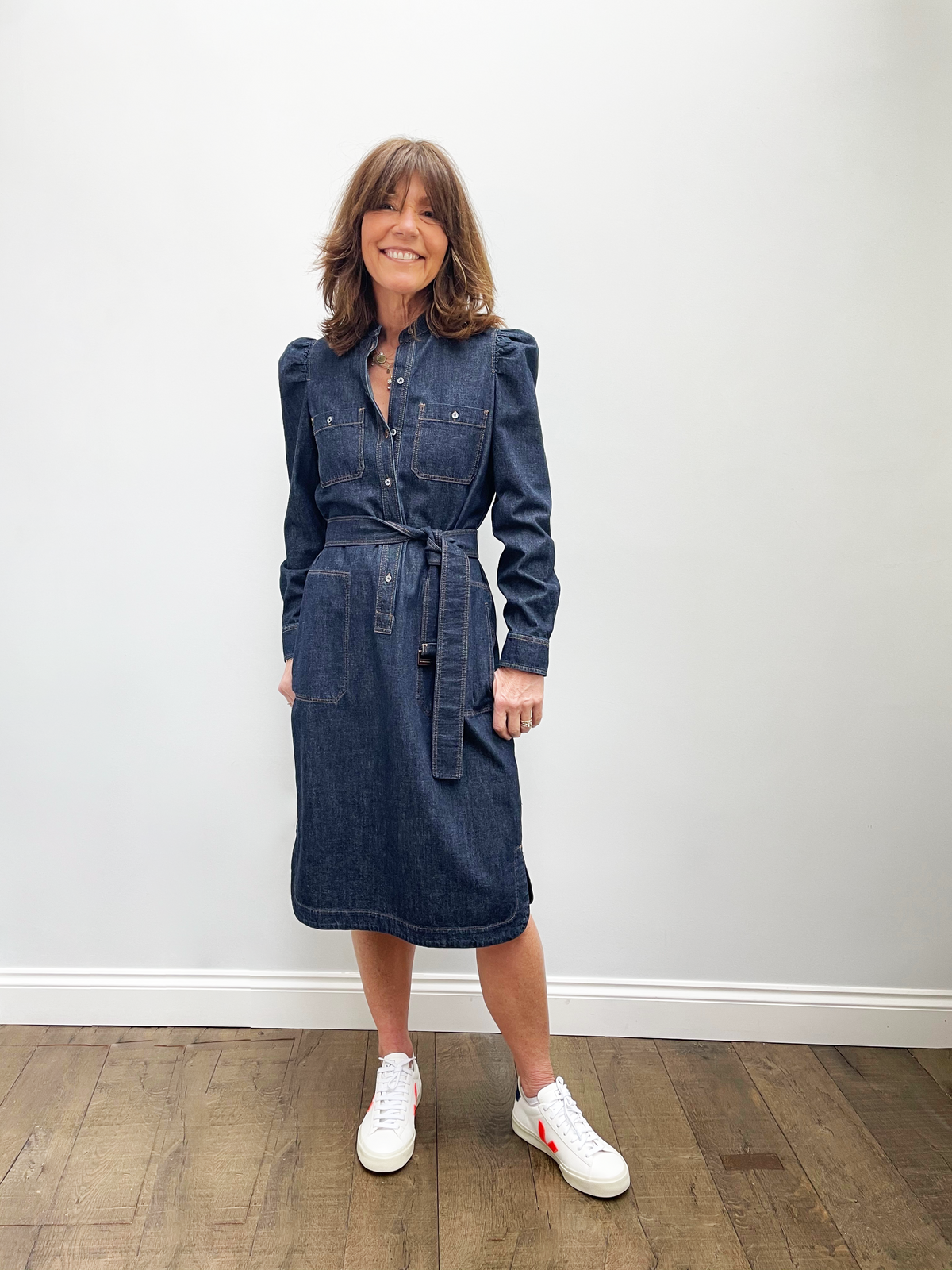 MM Brama Dress in Denim