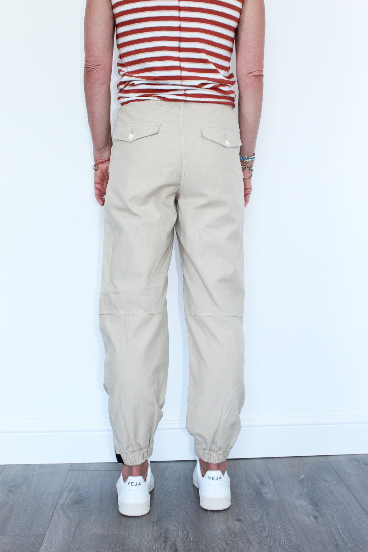 R&B Angela Field Pant in Khaki