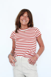 You added <b><u>R&B The Slub Striped Tee in Redmulti</u></b> to your cart.