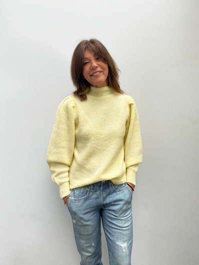 SLF Lipa Knit in pastel yellow