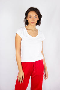 You added <b><u>V Katie SS Tee in White</u></b> to your cart.