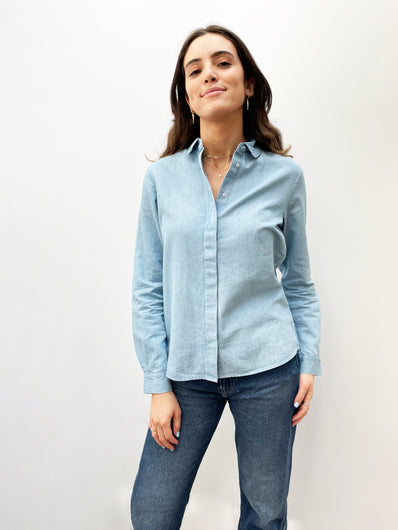 SLF Gilli LS Shirt in Light Blue