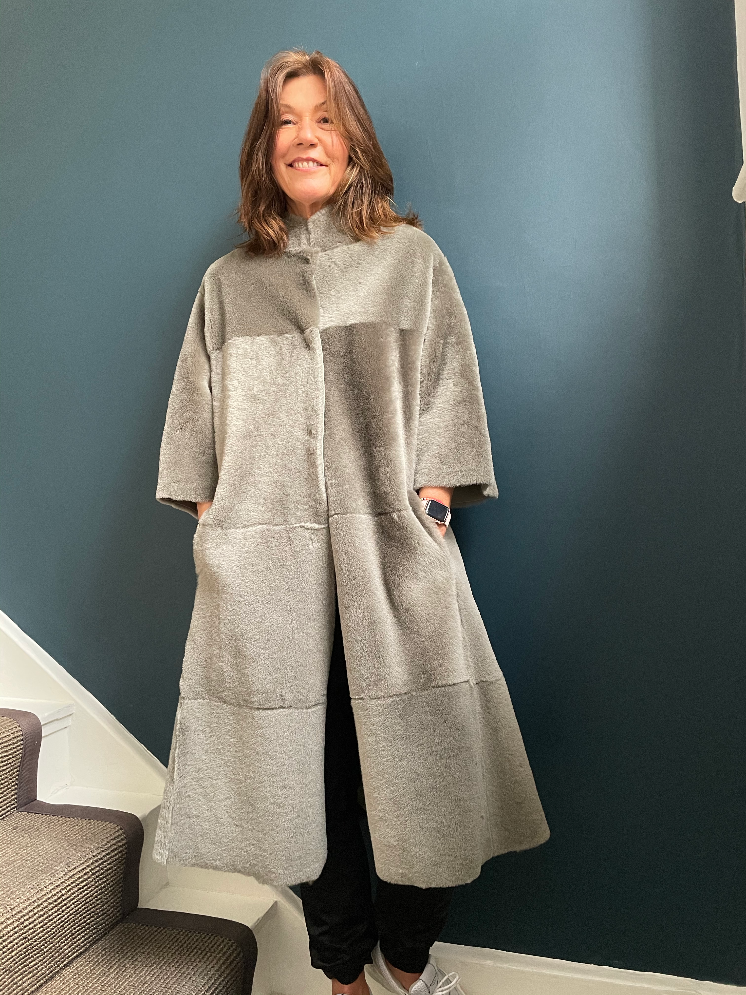 SW Rachel Swing Coat in Sage