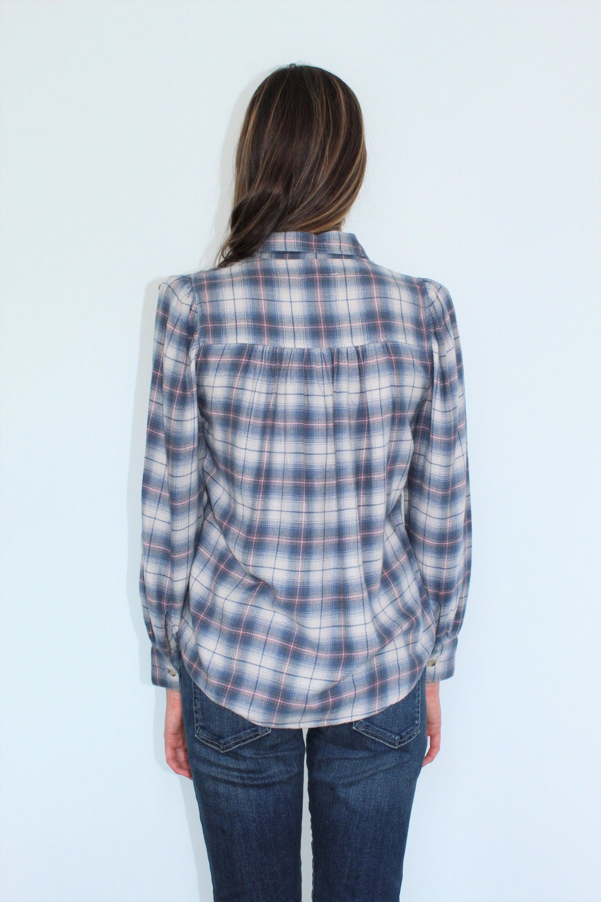 RAILS Angelica Shirt in Marine Pink