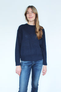 You added <b><u>360 Daphne Crewneck Knit in Blue Depths</u></b> to your cart.