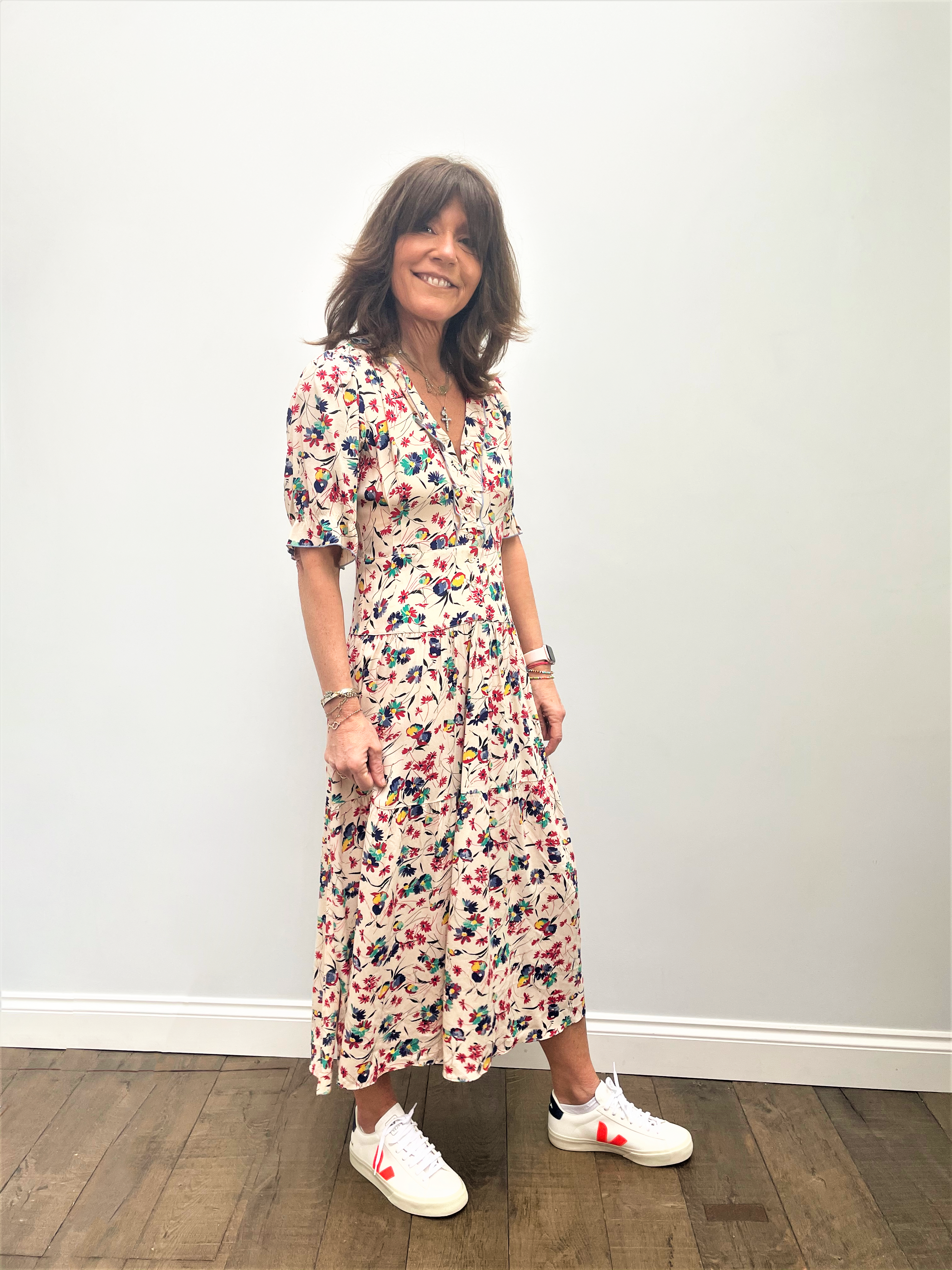 BR Hessie Floral Long Dress