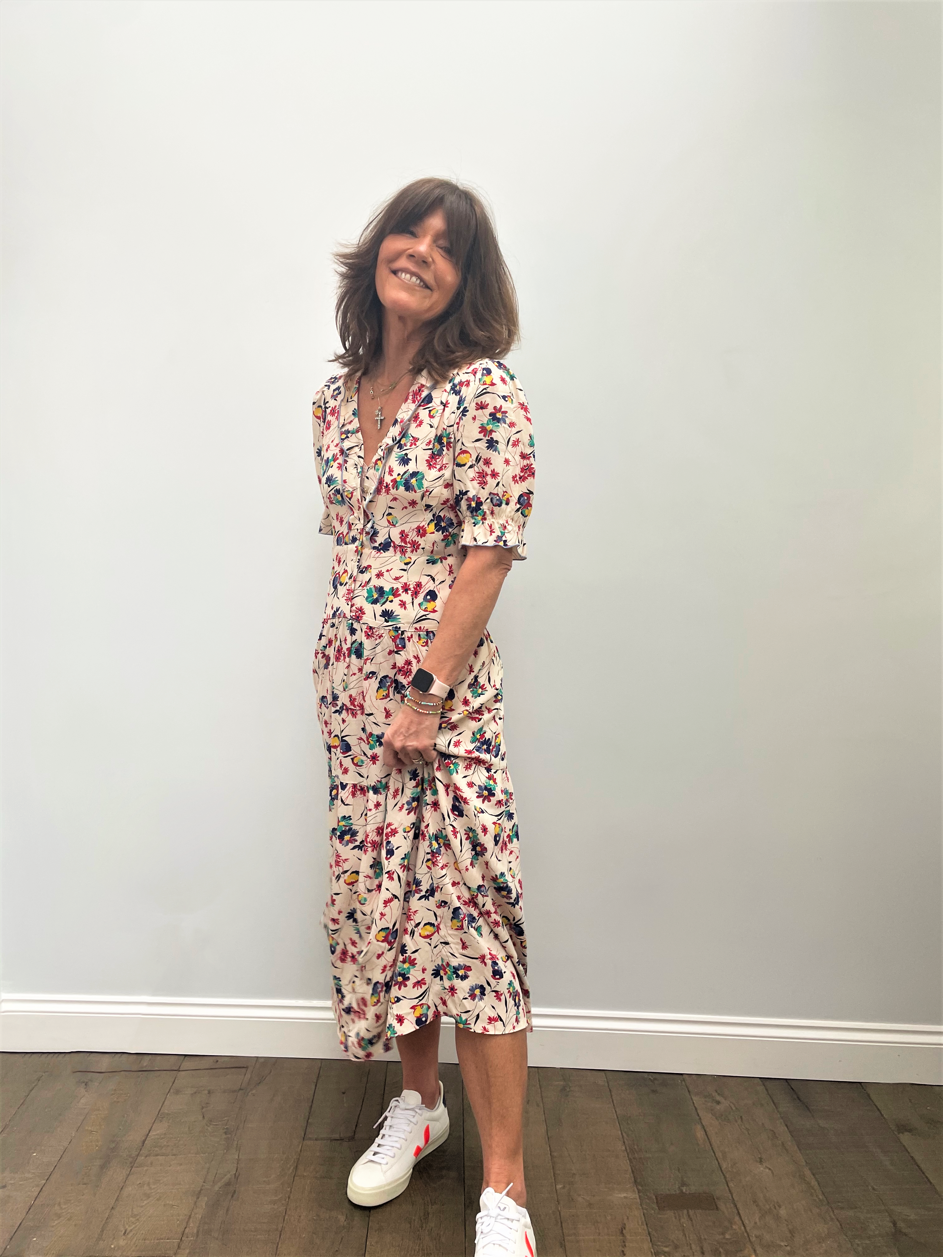 BR Hessie Floral Long Dress