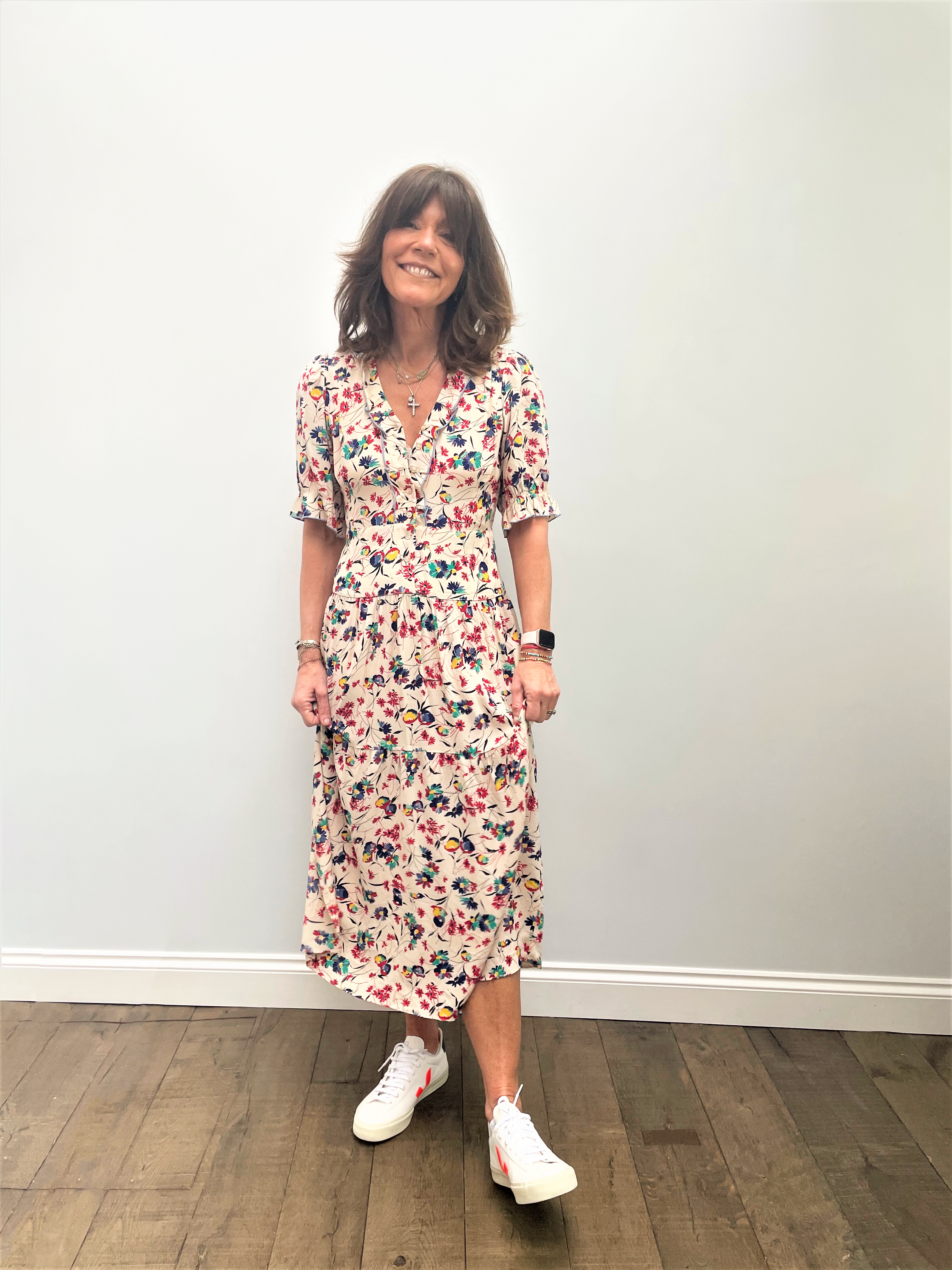 BR Hessie Floral Long Dress