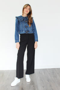 You added <b><u>GANNI F6017 Heavy Denim Jacket in Dark Indigo</u></b> to your cart.