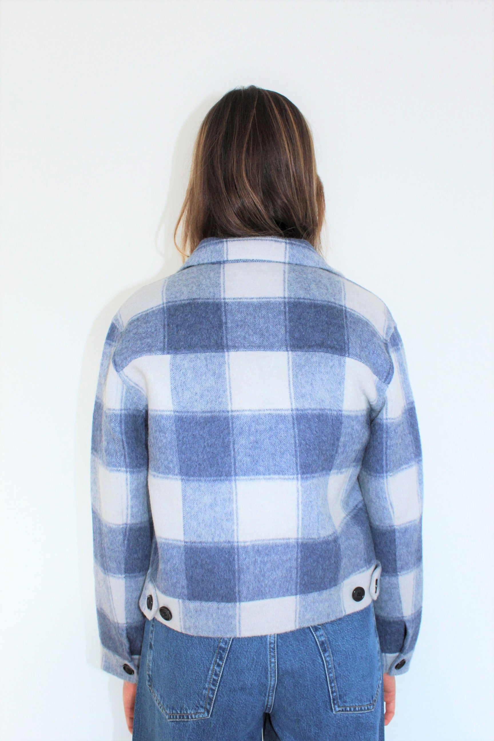 RAILS Steffi Jacket in Blue Buffalo Check