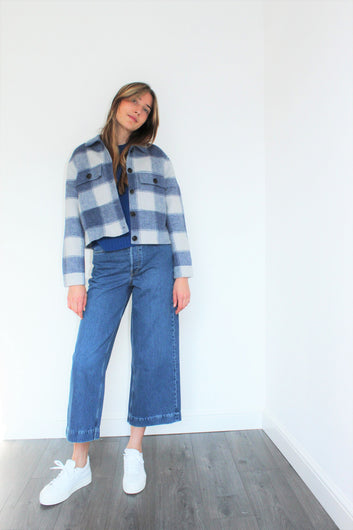 RAILS Steffi Jacket in Blue Buffalo Check