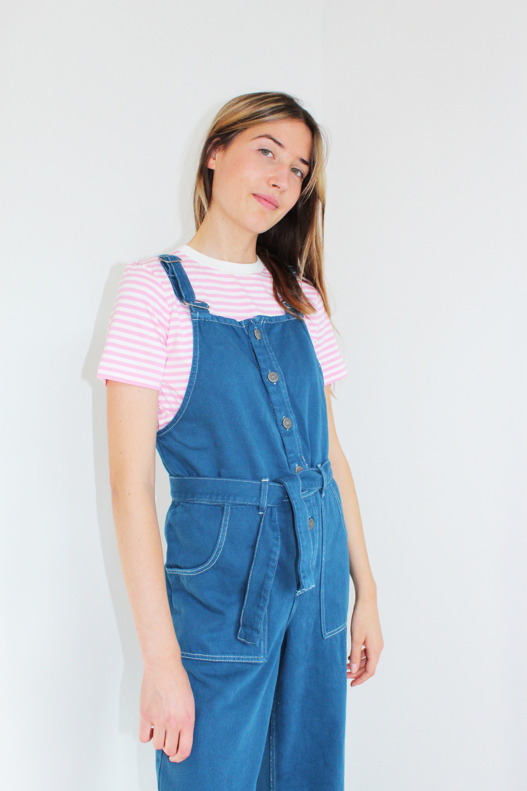 AV Tineborrow 12 Dungarees in Mediterranee