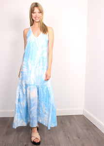 You added <b><u>120% Lino V1W49DP Printed Maxi Dress in Blue</u></b> to your cart.