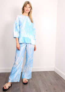 You added <b><u>120% Lino V1W29CO Printed Trousers in Blue</u></b> to your cart.