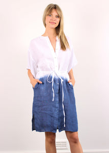 You added <b><u>120% Lino V1W49CB Tie Dye Dress in Blue Navy</u></b> to your cart.