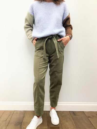 SEC.F Terry Trousers in Olive