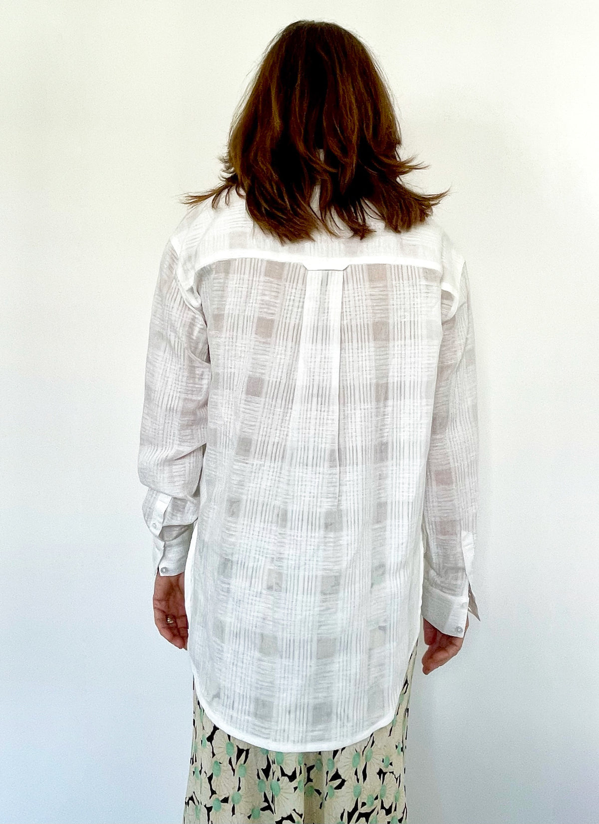 VB Keiko Button Down Shirt in White