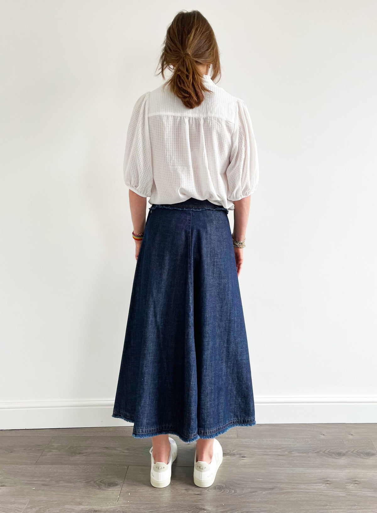 MM Astoria Skirt in Dark Denim