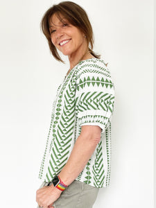 You added <b><u>VELVET Zaria Top in Green</u></b> to your cart.