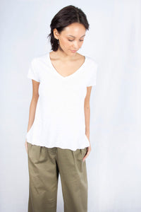 You added <b><u>AV JAC51 Short Sleeve Tee in White</u></b> to your cart.