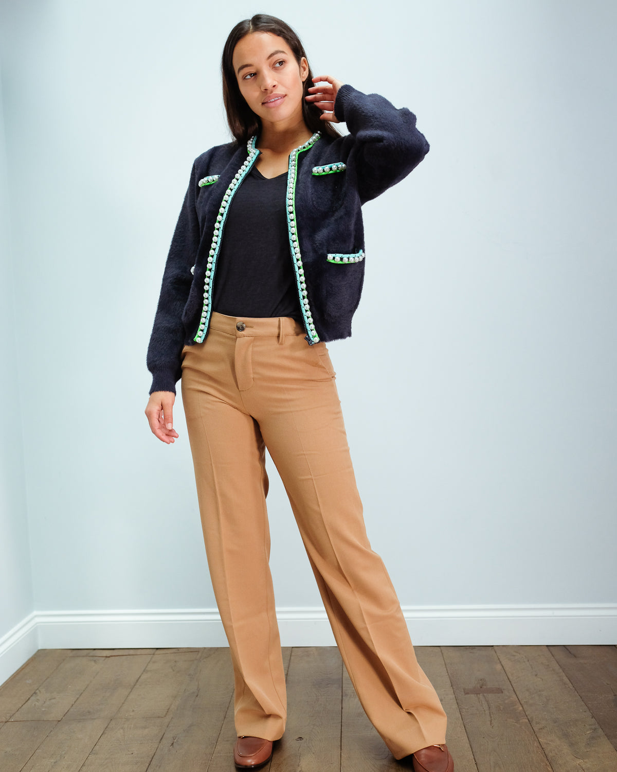 LOR Lan trousers in camel