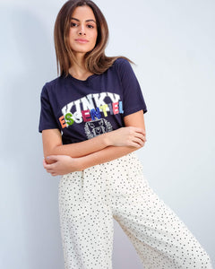 You added <b><u>EA Vico sequin star tee in navy</u></b> to your cart.