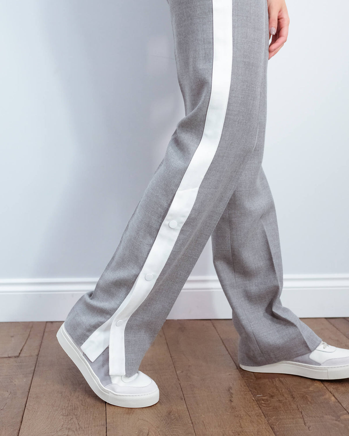 EA Vowels contrast panel pants in belgian block