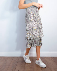 You added <b><u>IM Cencia printed skirt in ecru</u></b> to your cart.