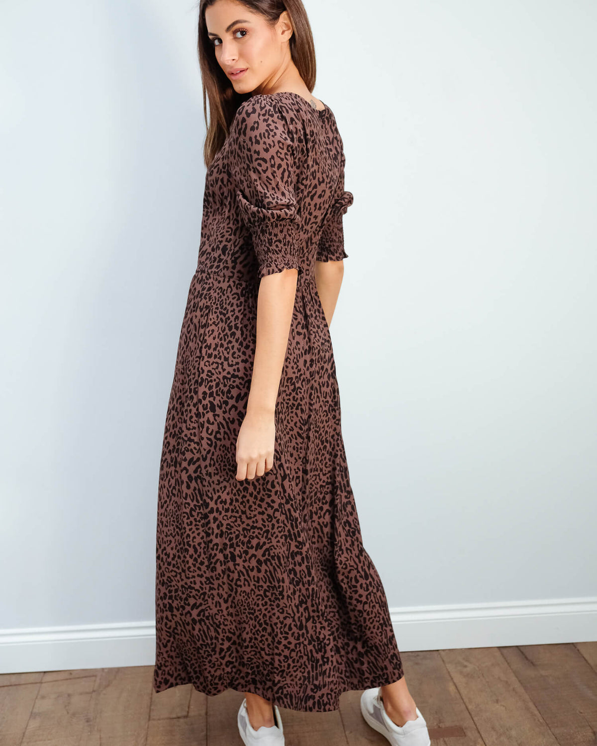 BUP Aiden dress in leopard