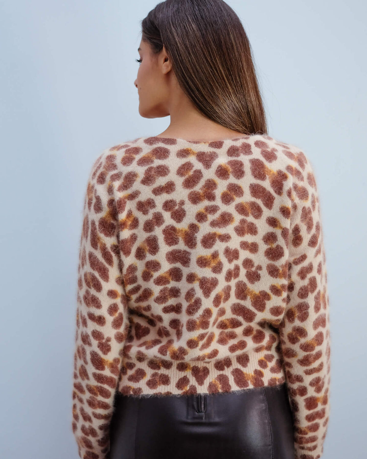 BR Dato animal print top