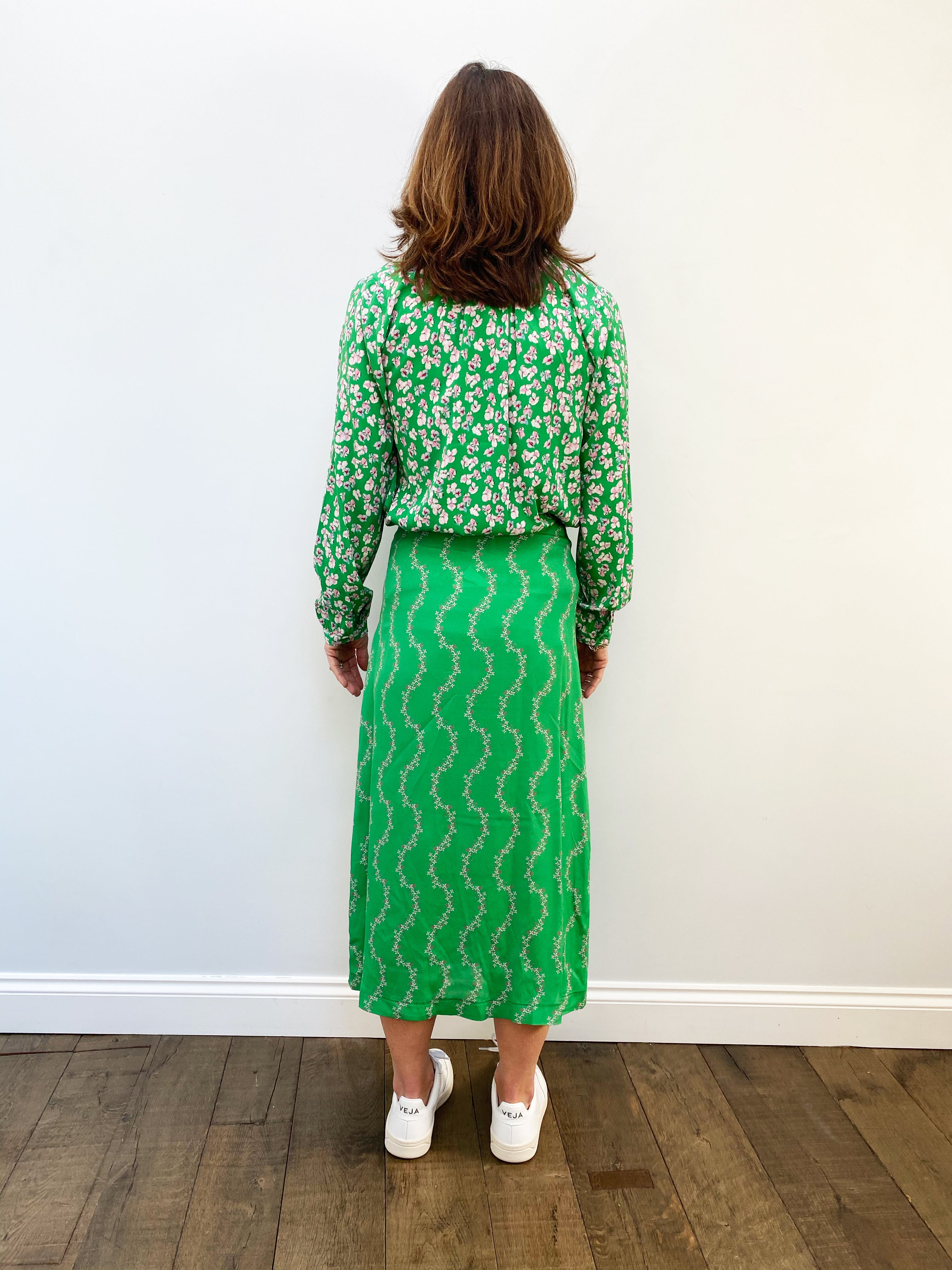 PPL Lauren Skirt in Garland 02 Green