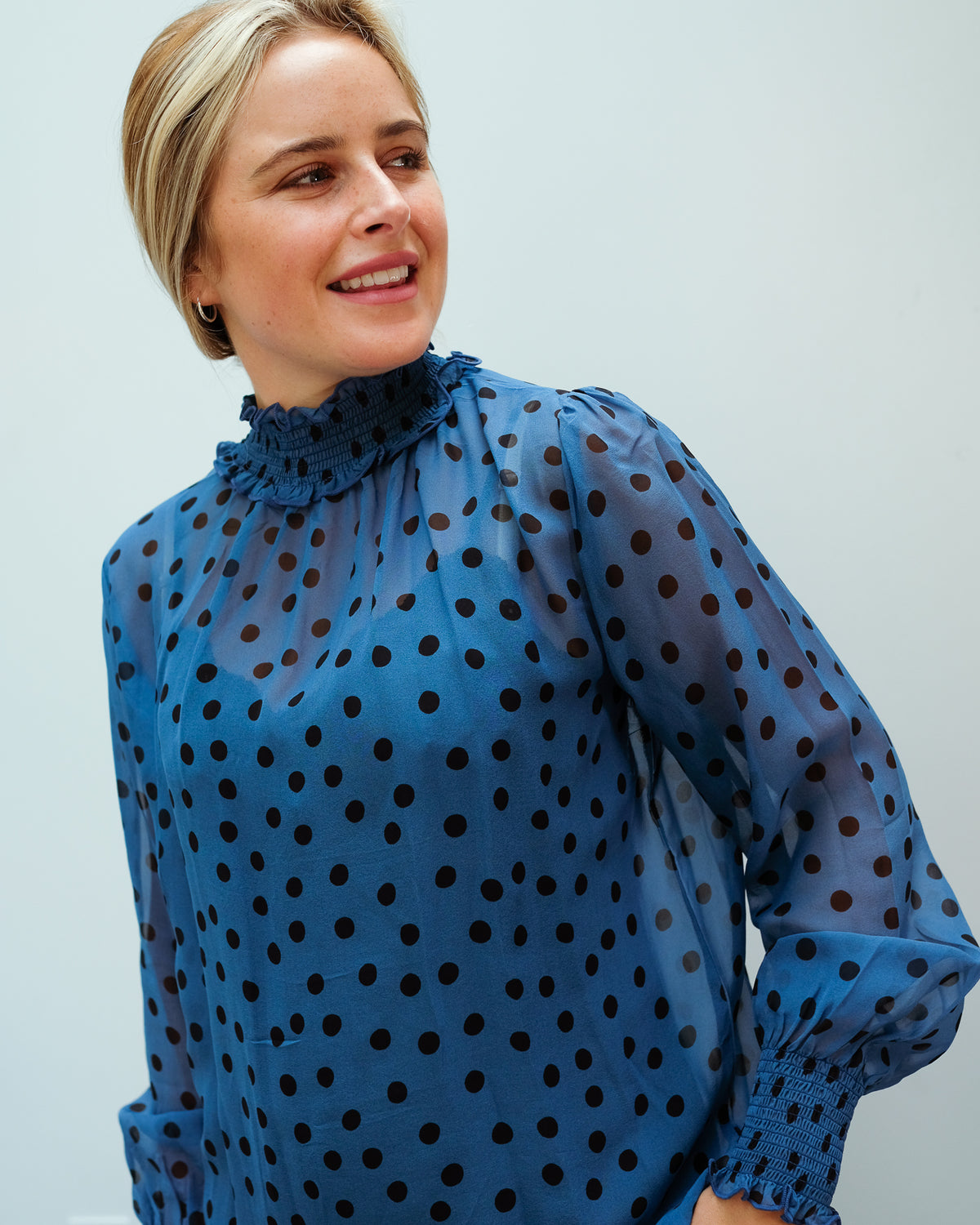 PPL Tracy top in dotty 02 blue