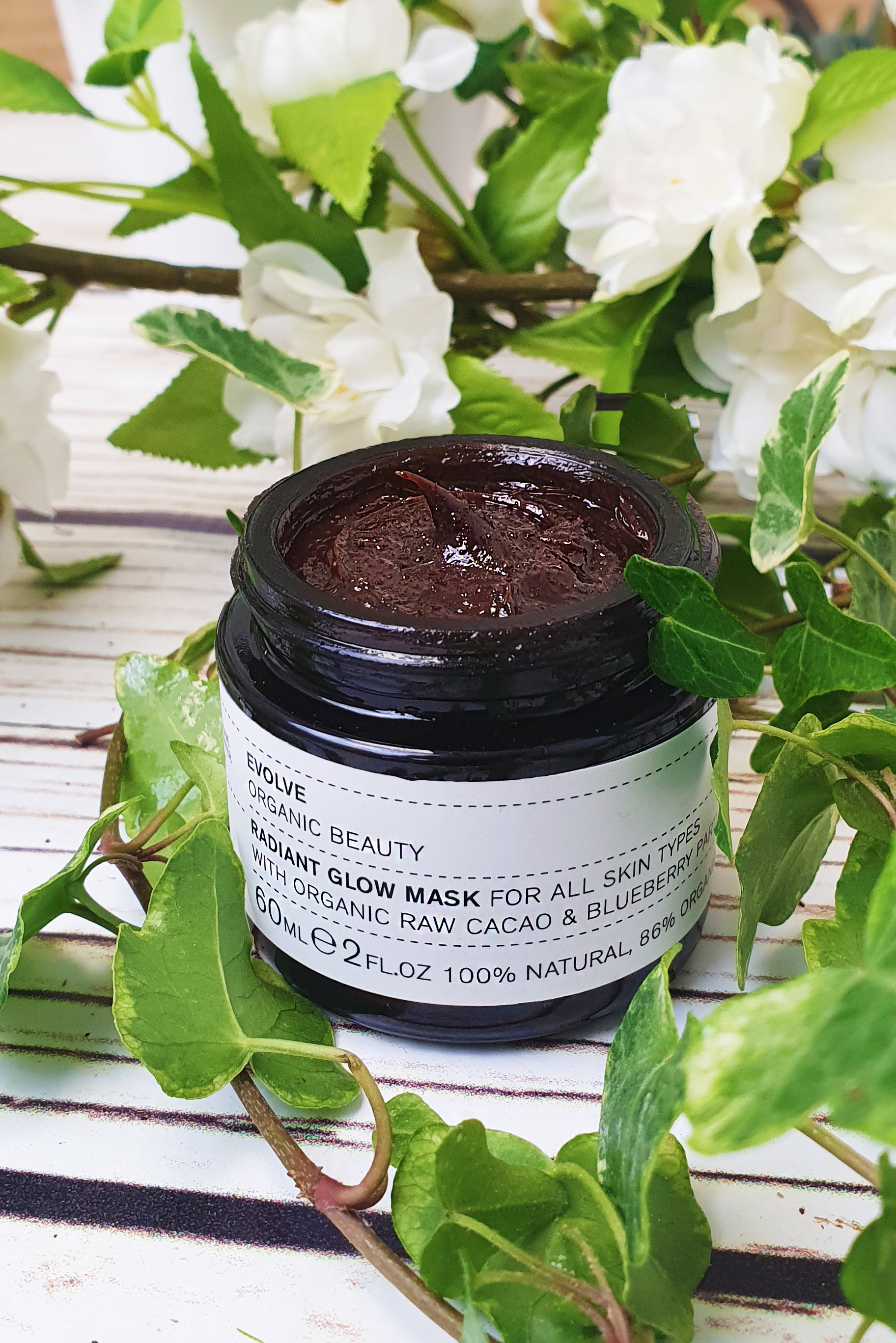 EVOLVE Radiant glow mask blueberry