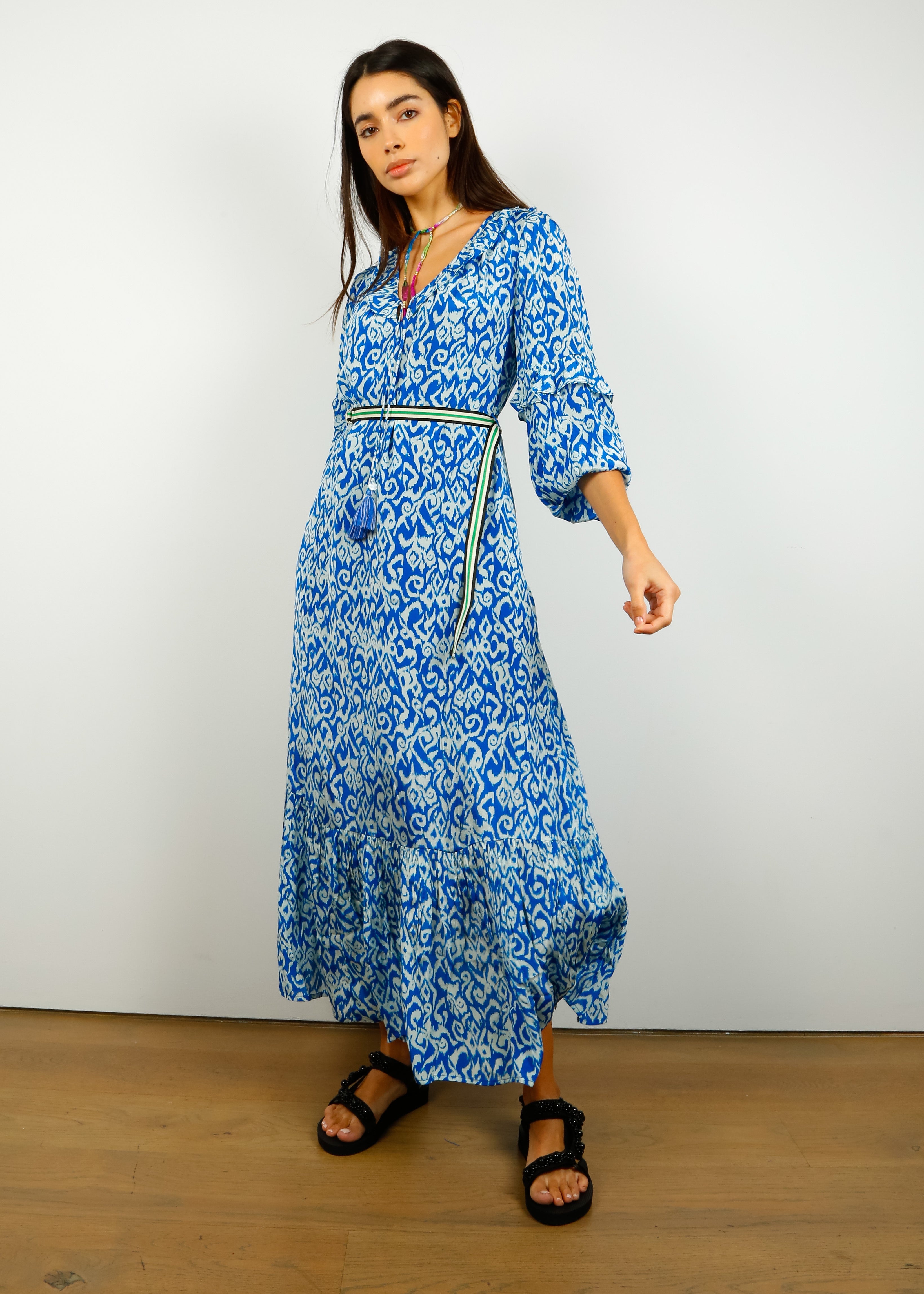 MOLIIN Vianna Dress in Lapis Blue