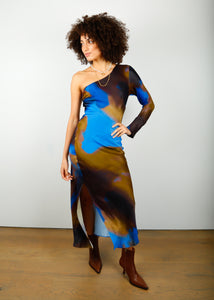 You added <b><u>SEC.F Haylen One Shoulder Dress in Mole</u></b> to your cart.