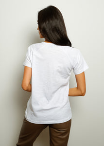 You added <b><u>PARK SS Cotton V Neck in White</u></b> to your cart.