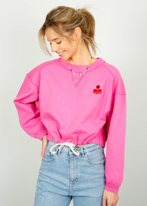 You added <b><u>IM Margo Sweatshirt Top in Pink</u></b> to your cart.