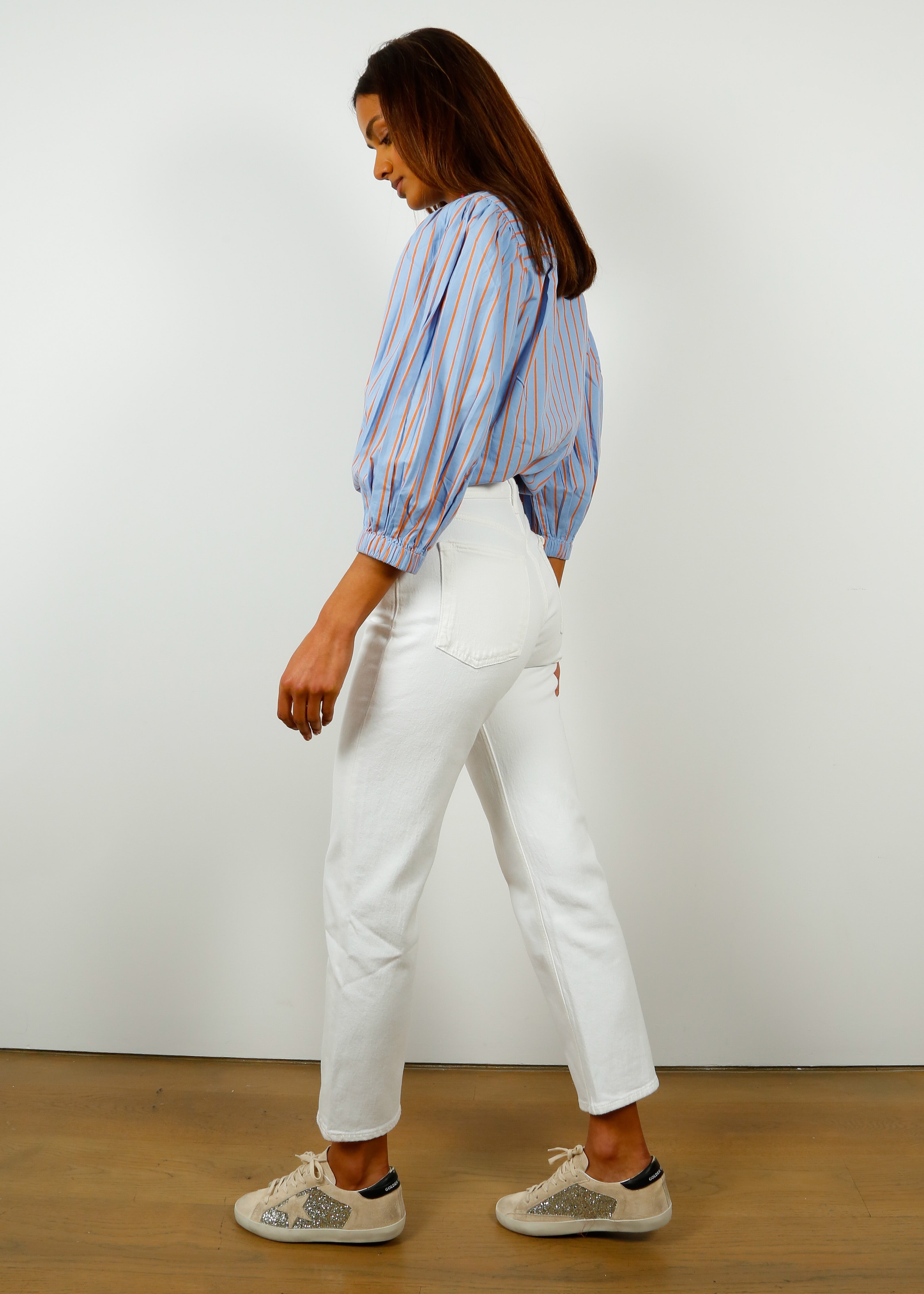 R&B Harlow Jeans in Optic White