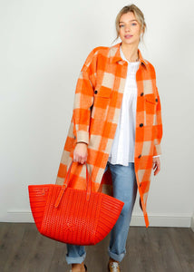 You added <b><u>IM Fontizi Coat in Orange</u></b> to your cart.